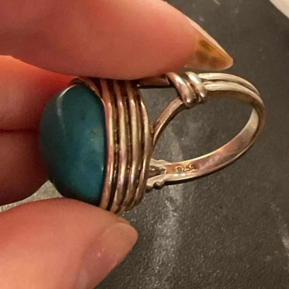 Unbranded Women's Silver and Blue Jewellery
